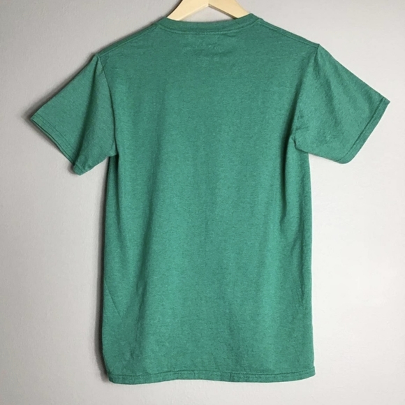 Chowdaheadz Boston Clover St Patrick’s Day Small Green T Shirt - Picture 4 of 4